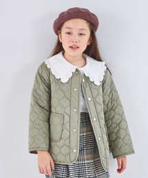 CHOPIN（ショパン）の「【男女兼用】サークルキルトリバーシブルブルゾン（ノーカラーコート）」