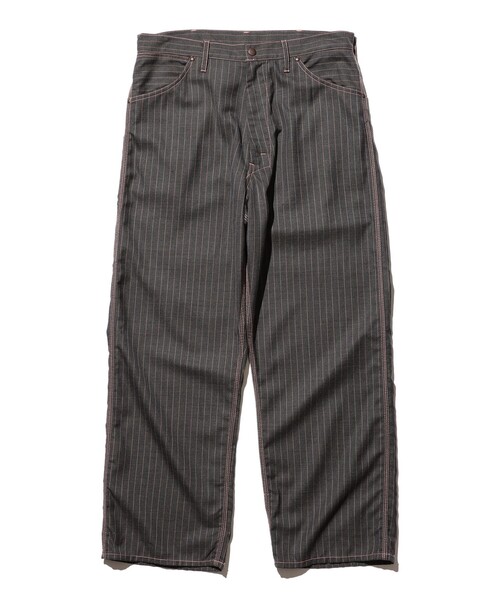 BEAMS PLUS(ビームスプラス)の「ユニフォーム サージ ピンストライプ ペインターパンツ(その他パンツ・メンズ・カーキ/グレー・S/XL/L/M)」の7枚目の写真