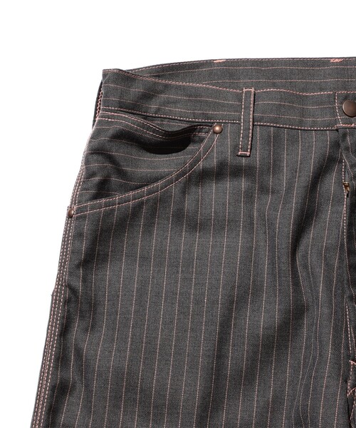 BEAMS PLUS(ビームスプラス)の「ユニフォーム サージ ピンストライプ ペインターパンツ(その他パンツ・メンズ・カーキ/グレー・S/XL/L/M)」の10枚目の写真