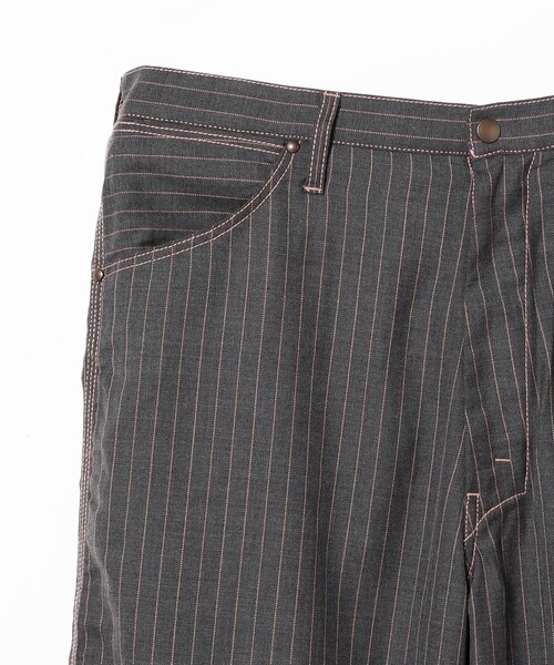 BEAMS PLUS(ビームスプラス)の「ユニフォーム サージ ピンストライプ ペインターパンツ(その他パンツ・メンズ・カーキ/グレー・S/XL/L/M)」の15枚目の写真