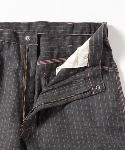 BEAMS PLUS(ビームスプラス)の「ユニフォーム サージ ピンストライプ ペインターパンツ(その他パンツ・メンズ・カーキ/グレー・S/XL/L/M)」の16枚目の写真