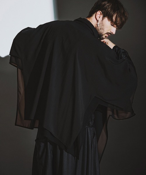 NO ID.(ノーアイディ)の「mlt5343-ハーフZIPリバーシブルPO プルオーバー(Tシャツ/カットソー・メンズ・グレー/ブラック・ONE SIZE)」の22枚目の写真