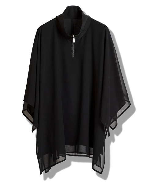 NO ID.(ノーアイディ)の「mlt5343-ハーフZIPリバーシブルPO プルオーバー(Tシャツ/カットソー・メンズ・グレー/ブラック・ONE SIZE)」の10枚目の写真