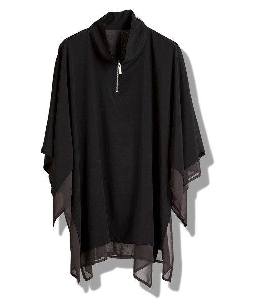 NO ID.(ノーアイディ)の「mlt5343-ハーフZIPリバーシブルPO プルオーバー(Tシャツ/カットソー・メンズ・グレー/ブラック・ONE SIZE)」の13枚目の写真