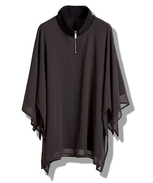NO ID.(ノーアイディ)の「mlt5343-ハーフZIPリバーシブルPO プルオーバー(Tシャツ/カットソー・メンズ・グレー/ブラック・ONE SIZE)」の14枚目の写真
