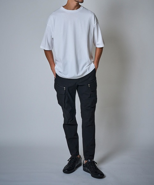 TETE HOMME（テットオム）の「【WEB限定】 STRETCH CARGO PANTS / ストレッチカーゴパンツ（カーゴパンツ・メンズ・ブラック/カーキ/カーキオリーブ・MEDIUM/LARGE/X-LARGE）」の14枚目の写真