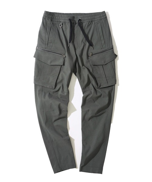 TETE HOMME（テットオム）の「【WEB限定】 STRETCH CARGO PANTS / ストレッチカーゴパンツ（カーゴパンツ・メンズ・ブラック/カーキ/カーキオリーブ・MEDIUM/LARGE/X-LARGE）」の6枚目の写真