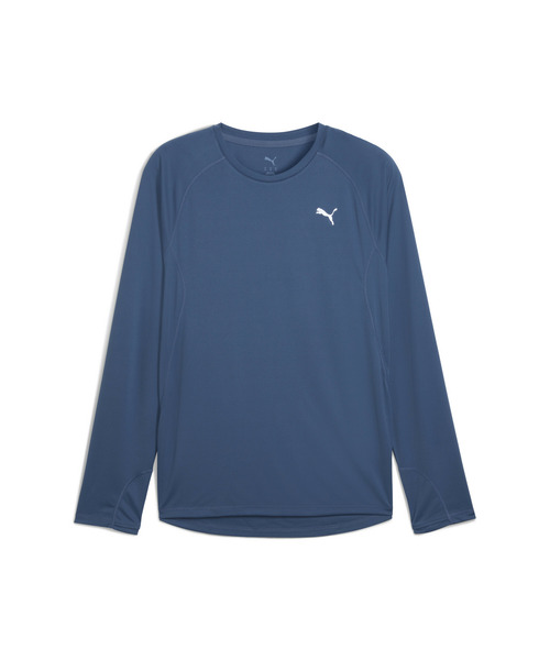 PUMA(プーマ)の「PUMA プーマ メンズ ランニング ラン ヴェロシティ AOP 長袖 Tシャツ(Tシャツ/カットソー・メンズ・インディゴブルー・LARGE/MEDIUM/XX-LARGE/SMALL/X-LARGE)」の4枚目の写真