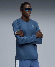 PUMA | PUMA プーマ メンズ ランニング ラン ヴェロシティ AOP 長袖 Tシャツ(Tシャツ/カットソー)