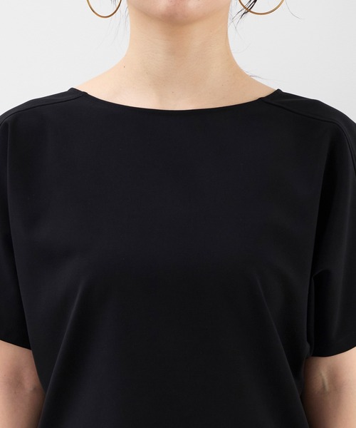 MICA&DEAL（マイカ＆ディール）の「T-ブラウス〈セットアップ対応〉（シャツ/ブラウス・レディース・ダークネイビー/ブラック/オフホワイト・FREE）」の21枚目の写真