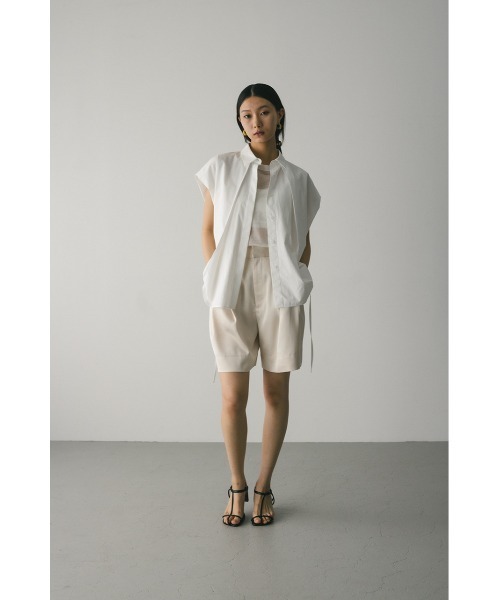 STYLEMIXER（スタイルミキサー）の「サテンハーフパンツ（その他パンツ・レディース・キャメル/ブラック/アイボリー・SMALL/MEDIUM）」の17枚目の写真