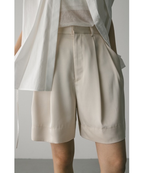 STYLEMIXER（スタイルミキサー）の「サテンハーフパンツ（その他パンツ・レディース・キャメル/ブラック/アイボリー・SMALL/MEDIUM）」の20枚目の写真