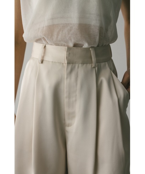 STYLEMIXER（スタイルミキサー）の「サテンハーフパンツ（その他パンツ・レディース・キャメル/ブラック/アイボリー・SMALL/MEDIUM）」の22枚目の写真