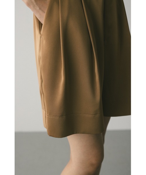 STYLEMIXER（スタイルミキサー）の「サテンハーフパンツ（その他パンツ・レディース・キャメル/ブラック/アイボリー・SMALL/MEDIUM）」の13枚目の写真