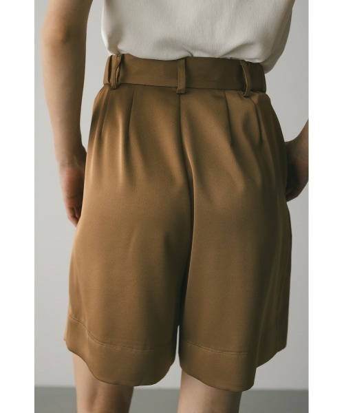 STYLEMIXER（スタイルミキサー）の「サテンハーフパンツ（その他パンツ・レディース・キャメル/ブラック/アイボリー・SMALL/MEDIUM）」の14枚目の写真
