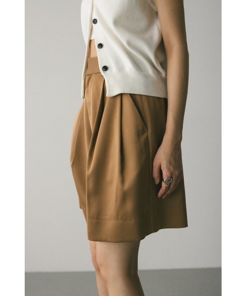 STYLEMIXER（スタイルミキサー）の「サテンハーフパンツ（その他パンツ・レディース・キャメル/ブラック/アイボリー・SMALL/MEDIUM）」の7枚目の写真