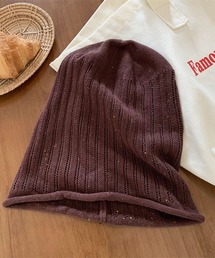 BARELY BLUE | 【 BARELY BLUE / ベアリーブルー 】 スロームード ニットビーニー(ショルダーバッグ)