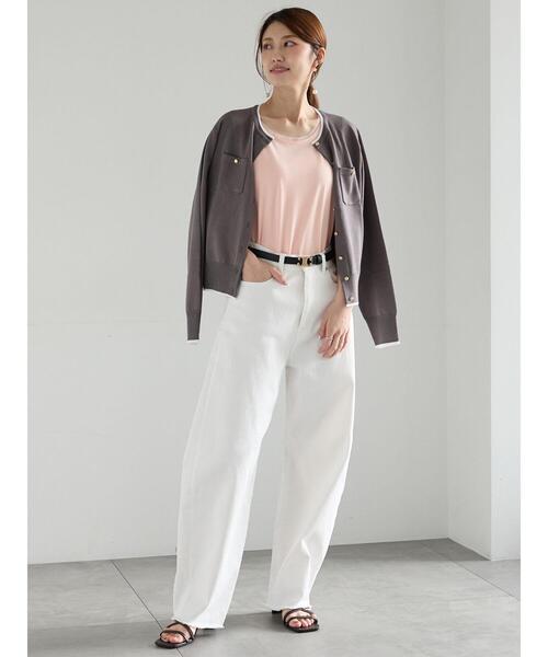 Te chichi(テチチ)の「チュールトリムタンクトップ(タンクトップ・レディース・ピンク/ブラック/チャコールグレー・F)」の8枚目の写真