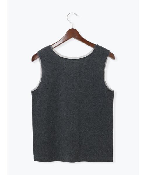Te chichi(テチチ)の「チュールトリムタンクトップ(タンクトップ・レディース・ピンク/ブラック/チャコールグレー・F)」の18枚目の写真