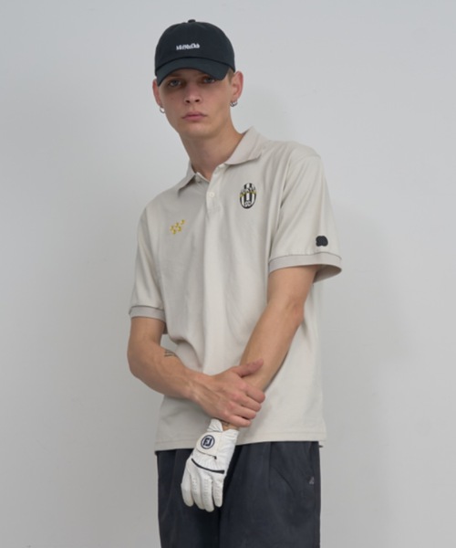 Mid 90s Club(ミッドナインティーズクラブ)の「5-Star Club Polo(ポロシャツ・メンズ・ブラック/グレー/ベージュ・X-LARGE/LARGE/MEDIUM)」の12枚目の写真