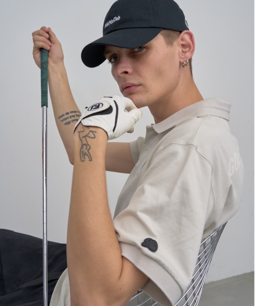 Mid 90s Club(ミッドナインティーズクラブ)の「5-Star Club Polo(ポロシャツ・メンズ・ブラック/グレー/ベージュ・X-LARGE/LARGE/MEDIUM)」の14枚目の写真