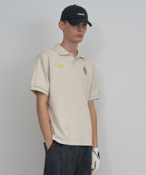 Mid 90s Club(ミッドナインティーズクラブ)の「5-Star Club Polo(ポロシャツ・メンズ・ブラック/グレー/ベージュ・X-LARGE/LARGE/MEDIUM)」の21枚目の写真
