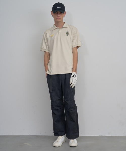 Mid 90s Club(ミッドナインティーズクラブ)の「5-Star Club Polo(ポロシャツ・メンズ・ブラック/グレー/ベージュ・X-LARGE/LARGE/MEDIUM)」の22枚目の写真