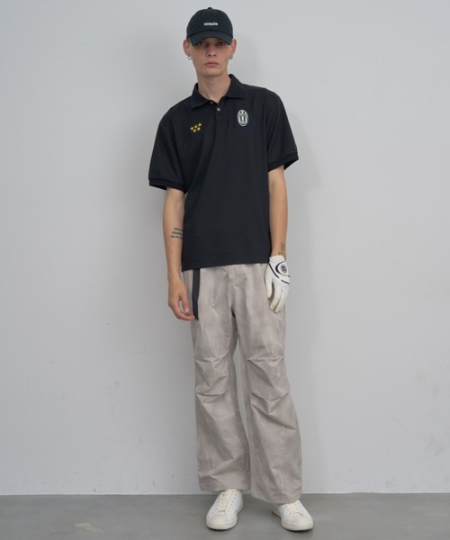 Mid 90s Club(ミッドナインティーズクラブ)の「5-Star Club Polo(ポロシャツ・メンズ・ブラック/グレー/ベージュ・X-LARGE/LARGE/MEDIUM)」の8枚目の写真
