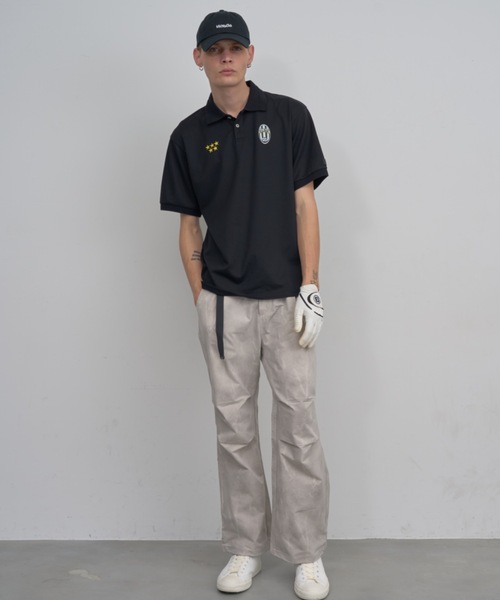 Mid 90s Club(ミッドナインティーズクラブ)の「5-Star Club Polo(ポロシャツ・メンズ・ブラック/グレー/ベージュ・X-LARGE/LARGE/MEDIUM)」の10枚目の写真