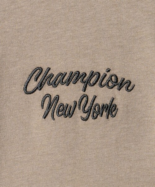 Champion（チャンピオン）の「＜Champion＞ロングスリーブ Tシャツ  / キッズ  140cm-160cm（Tシャツ/カットソー・キッズ・ブラック/ベージュ・150cm/160cm/140cm）」の11枚目の写真