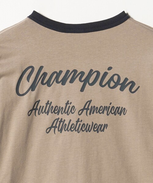 Champion（チャンピオン）の「＜Champion＞ロングスリーブ Tシャツ  / キッズ  140cm-160cm（Tシャツ/カットソー・キッズ・ブラック/ベージュ・150cm/160cm/140cm）」の13枚目の写真