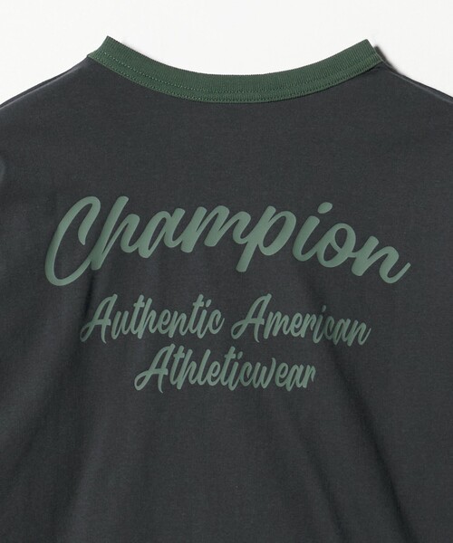 Champion（チャンピオン）の「＜Champion＞ロングスリーブ Tシャツ  / キッズ  140cm-160cm（Tシャツ/カットソー・キッズ・ブラック/ベージュ・150cm/160cm/140cm）」の18枚目の写真