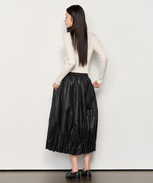 GENERAL IDEA(ジェネラルアイデア)の「GENERAL IDEA/ジェネラルアイディア unique balloon long skirt ロングスカート(スカート・レディース・ブラック/ホワイト・M/L/S)」の19枚目の写真