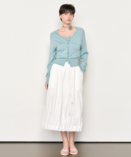 GENERAL IDEA(ジェネラルアイデア)の「GENERAL IDEA/ジェネラルアイディア unique balloon long skirt ロングスカート(スカート・レディース・ブラック/ホワイト・M/L/S)」の5枚目の写真