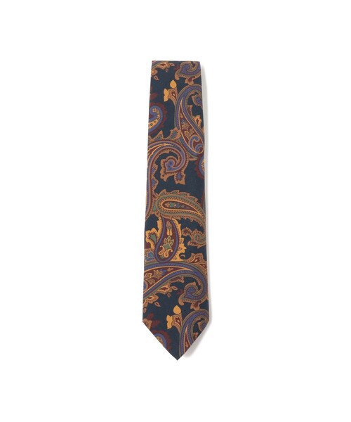セール】Seaward & Stearn / シルク ペイズリー柄 プリント ネクタイ