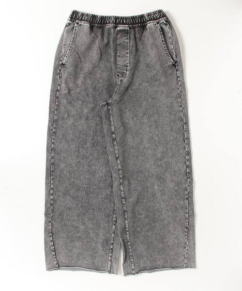 THE MILES(ザ マイルズ)の「カットワイドパンツ(その他パンツ・メンズ・ブラック/チャコールグレー・LARGE)」の2枚目の写真