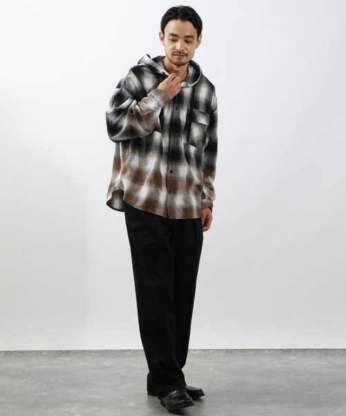 RED KAP(レッドキャップ)の「【RED KAP(レッドキャップ)】別注T/Cツイルワイドパンツ(チノパンツ・メンズ・ベージュ/グレー/ブラック・MEDIUM/LARGE)」の8枚目の写真