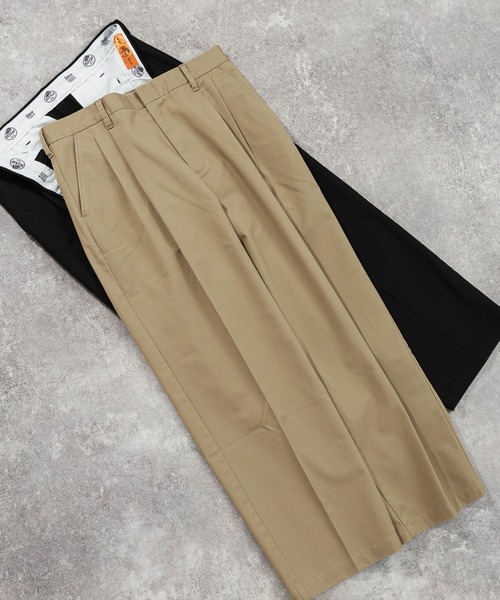 RED KAP(レッドキャップ)の「【RED KAP(レッドキャップ)】別注T/Cツイルワイドパンツ(チノパンツ・メンズ・ベージュ/グレー/ブラック・MEDIUM/LARGE)」の10枚目の写真