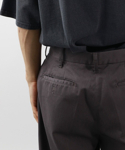 RED KAP(レッドキャップ)の「【RED KAP(レッドキャップ)】別注T/Cツイルワイドパンツ(チノパンツ・メンズ・ベージュ/グレー/ブラック・MEDIUM/LARGE)」の17枚目の写真