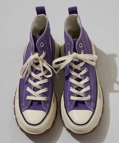 CONVERSE(コンバース)の「CONVERSE/コンバース ALL STAR TREKWAVE FADEDCANVAS HI/オールスター トレックウエーブ フェイデッド キャンバス ハイカット スニーカー 限定展開(スニーカー・レディース・パープル/ダークグレー・24.0cm/23.0cm/25.0cm/26.0cm/27.0cm/28.0cm)」の10枚目の写真