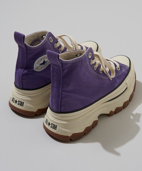 CONVERSE(コンバース)の「CONVERSE/コンバース ALL STAR TREKWAVE FADEDCANVAS HI/オールスター トレックウエーブ フェイデッド キャンバス ハイカット スニーカー 限定展開(スニーカー・レディース・パープル/ダークグレー・24.0cm/23.0cm/25.0cm/26.0cm/27.0cm/28.0cm)」の13枚目の写真