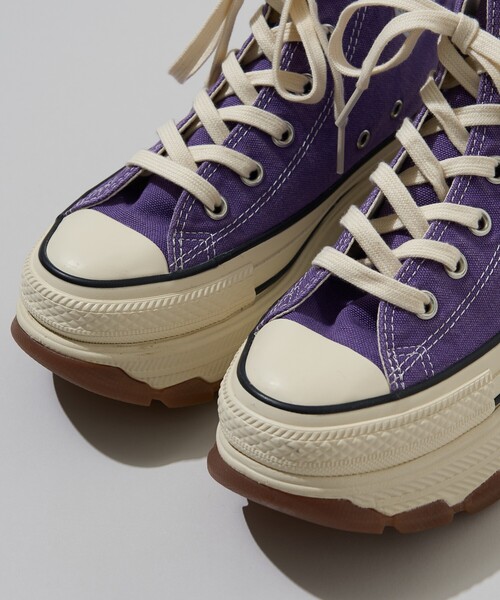 CONVERSE(コンバース)の「CONVERSE/コンバース ALL STAR TREKWAVE FADEDCANVAS HI/オールスター トレックウエーブ フェイデッド キャンバス ハイカット スニーカー 限定展開(スニーカー・レディース・パープル/ダークグレー・24.0cm/23.0cm/25.0cm/26.0cm/27.0cm/28.0cm)」の14枚目の写真
