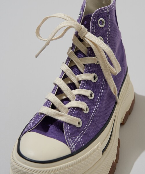 CONVERSE(コンバース)の「CONVERSE/コンバース ALL STAR TREKWAVE FADEDCANVAS HI/オールスター トレックウエーブ フェイデッド キャンバス ハイカット スニーカー 限定展開(スニーカー・レディース・パープル/ダークグレー・24.0cm/23.0cm/25.0cm/26.0cm/27.0cm/28.0cm)」の15枚目の写真
