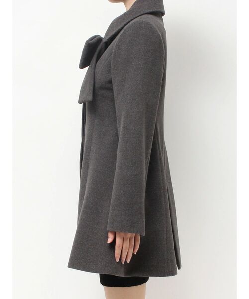 RESEXXY（リゼクシー）の「ビッグリボンミディコート【完売カラーは品番：1526100148で販売中】（その他アウター・レディース・アイボリー/チャコールグレー/ピンク・FREE）」の20枚目の写真