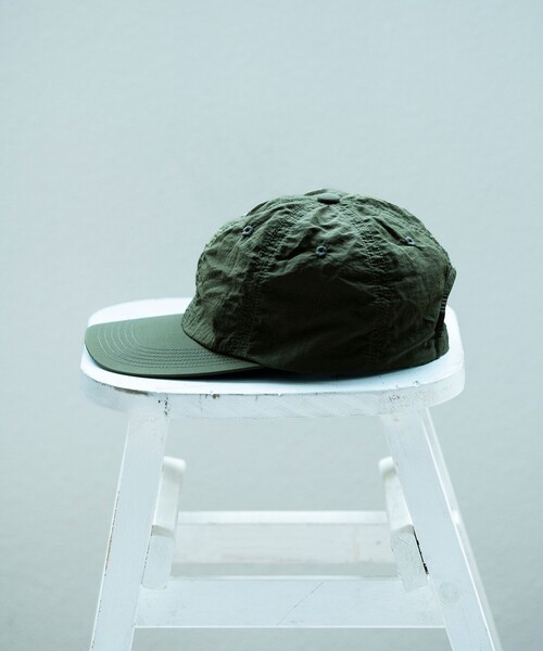 KIJIMA TAKAYUKI(キジマ タカユキ)の「《別注》【KIJIMA TAKAYUKI/キジマ タカユキ】NYLON TSLAN BB CAP(キャップ・メンズ・ブラック/ブルー系その他4/チャコールグレー/ダークブラウン/レッド・FREE)」の1枚目の写真