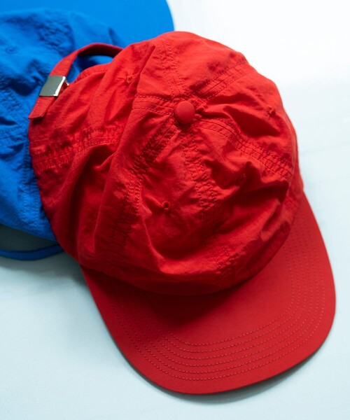 KIJIMA TAKAYUKI(キジマ タカユキ)の「《別注》【KIJIMA TAKAYUKI/キジマ タカユキ】NYLON TSLAN BB CAP(キャップ・メンズ・ブラック/ブルー系その他4/チャコールグレー/ダークブラウン/レッド・FREE)」の5枚目の写真