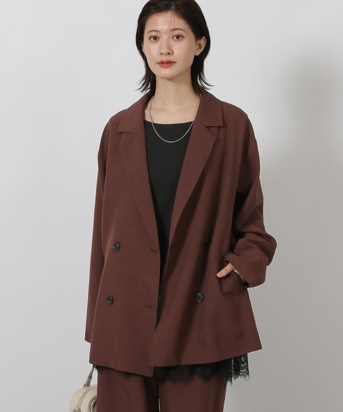 セール】ダブルテーラードジャケット / 592599（テーラードジャケット