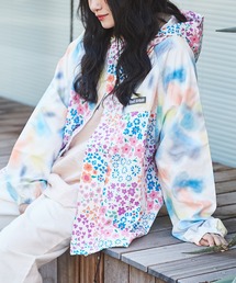 TRIGA VIRILIS フード付きピンクマウンテンパーカー TRIGA VIRILIS フード付きピンクマウンテンパーカー TRIGA VIRILIS