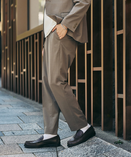 417 EDIFICE（フォーワンセブンエディフィス）の「SOLOTEX /  ソロテックス トリコット セットアップ（スーツセット・メンズ・ブラック/ベージュ/カーキ/ブラウン/ネイビー・SMALL/MEDIUM/LARGE/X-LARGE/XX-LARGE）」の22枚目の写真