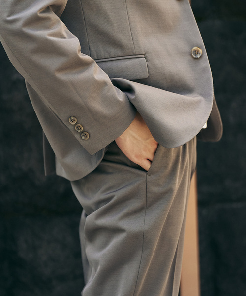 417 EDIFICE（フォーワンセブンエディフィス）の「SOLOTEX /  ソロテックス トリコット セットアップ（スーツセット・メンズ・ブラック/ベージュ/カーキ/ブラウン/ネイビー・SMALL/MEDIUM/LARGE/X-LARGE/XX-LARGE）」の21枚目の写真